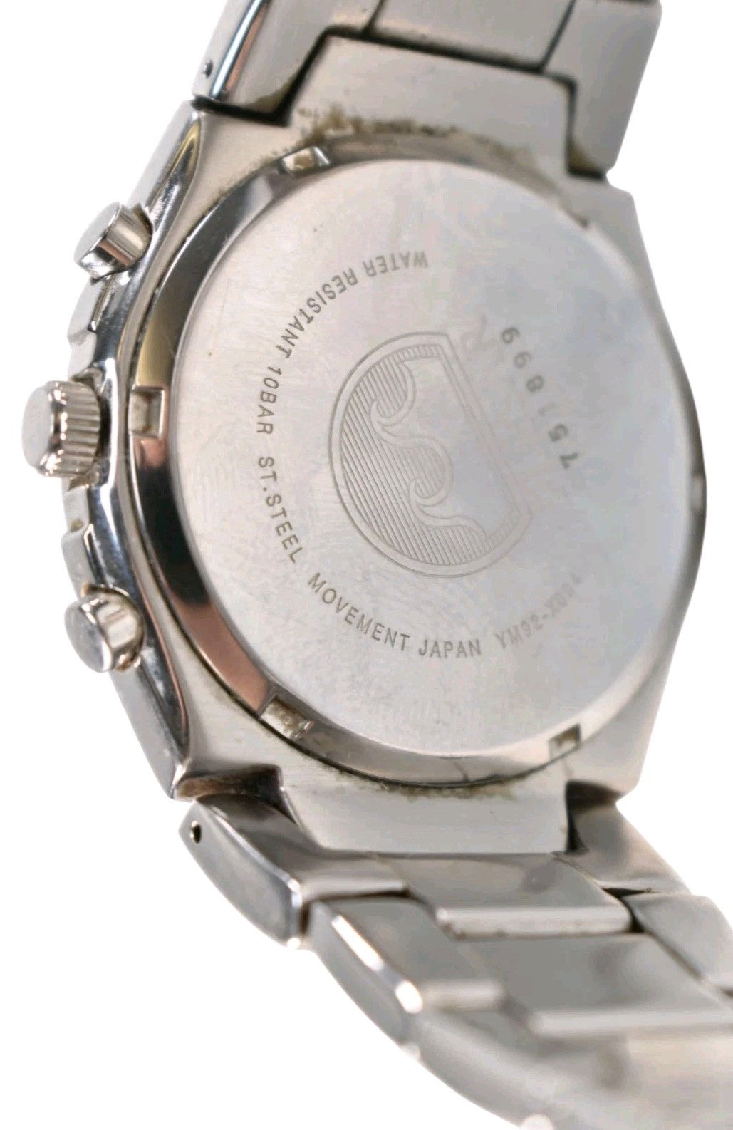 Pulsar Chronograph 100m stainless steel watch4