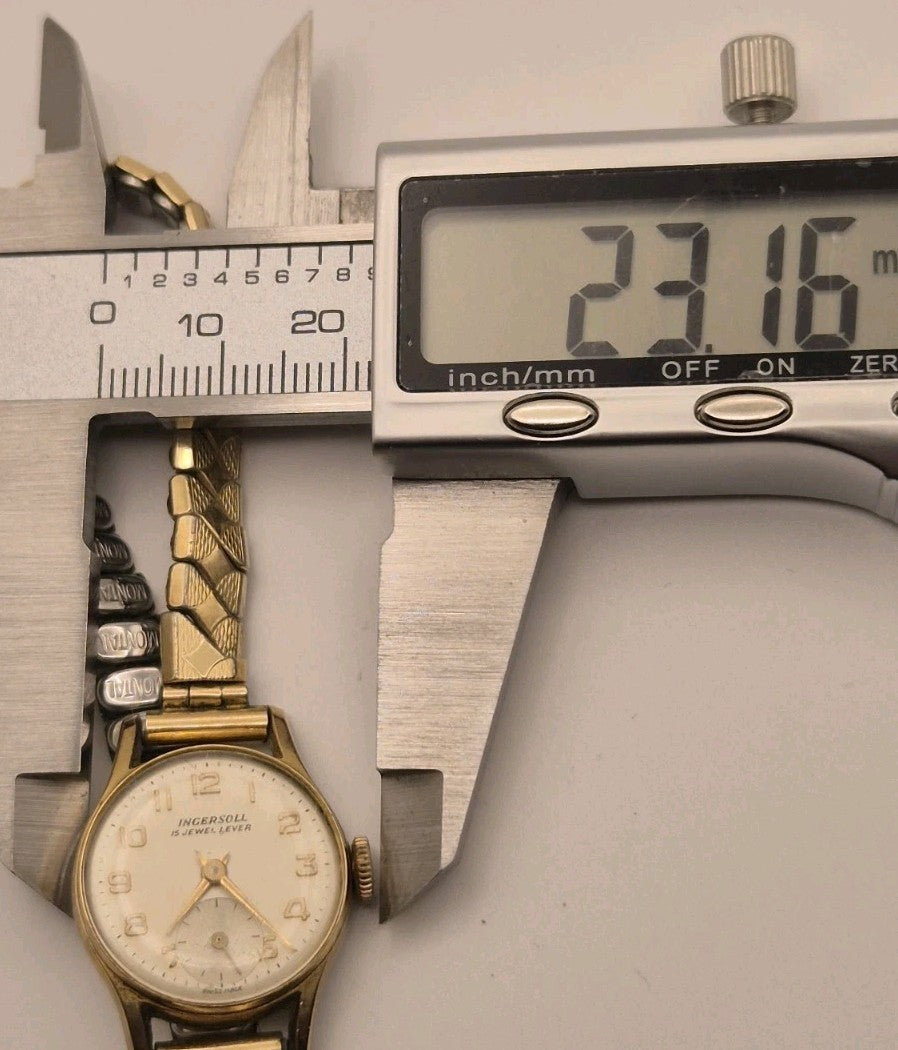 Ingersoll 15 Jewel Lever, Swiss Made mechanical Ladies wristwatch15