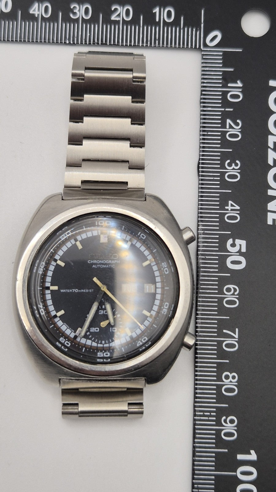 Seiko 6139 7002 Resist Dial February 197223