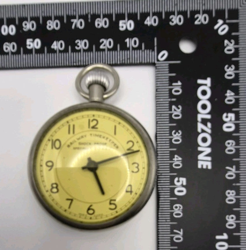 vintage Railway Timekeeper pocket watch. Austria. Working17