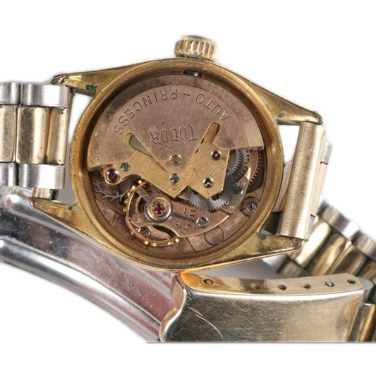 A Tudor Oyster-Princess Rotor self-winding gilt metal fronted and steel...1