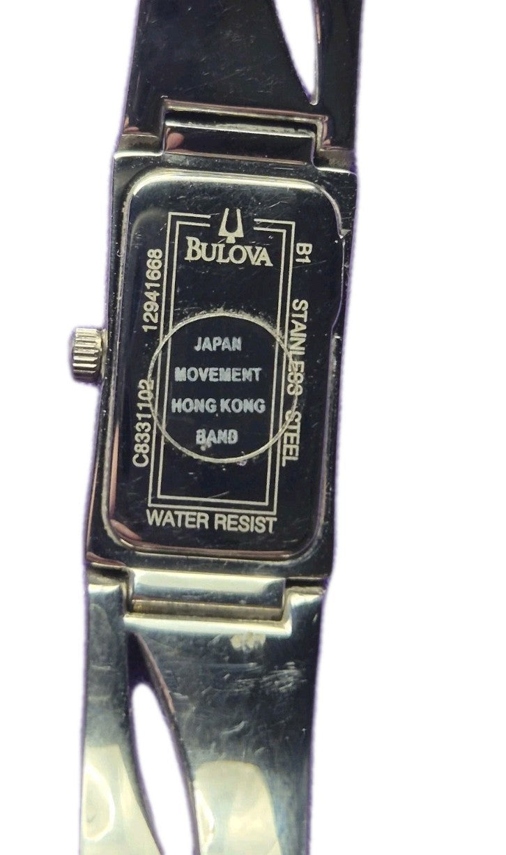 Bulova Ladies' Crystal Collection watch model 96T63.19