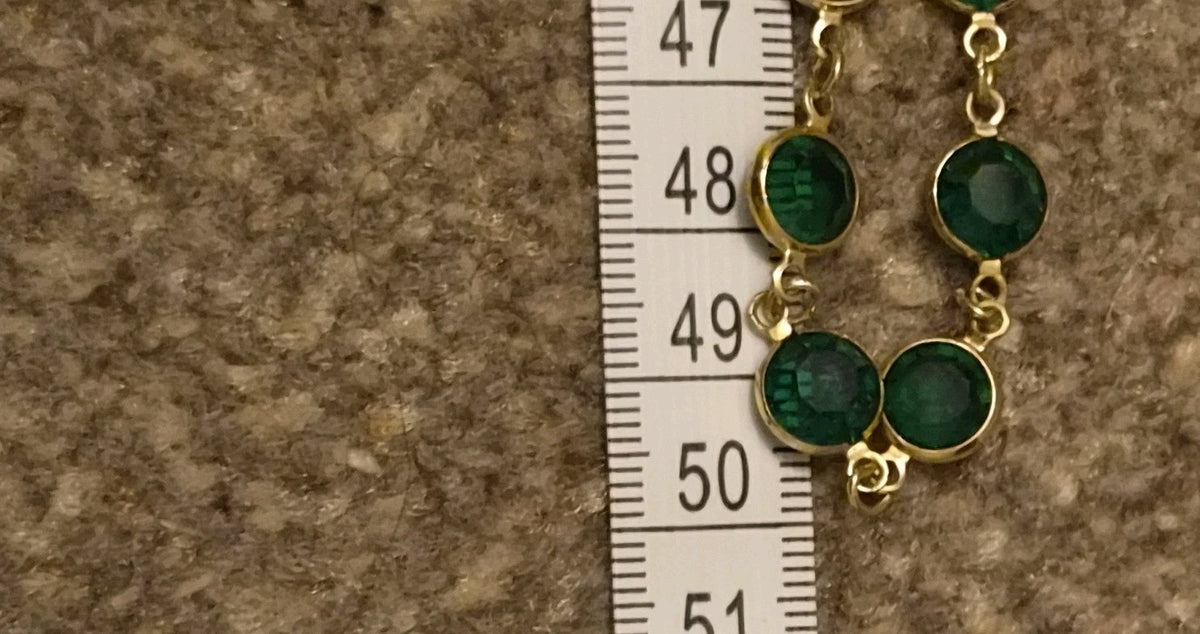 vintage Swarovski crystal station necklace13