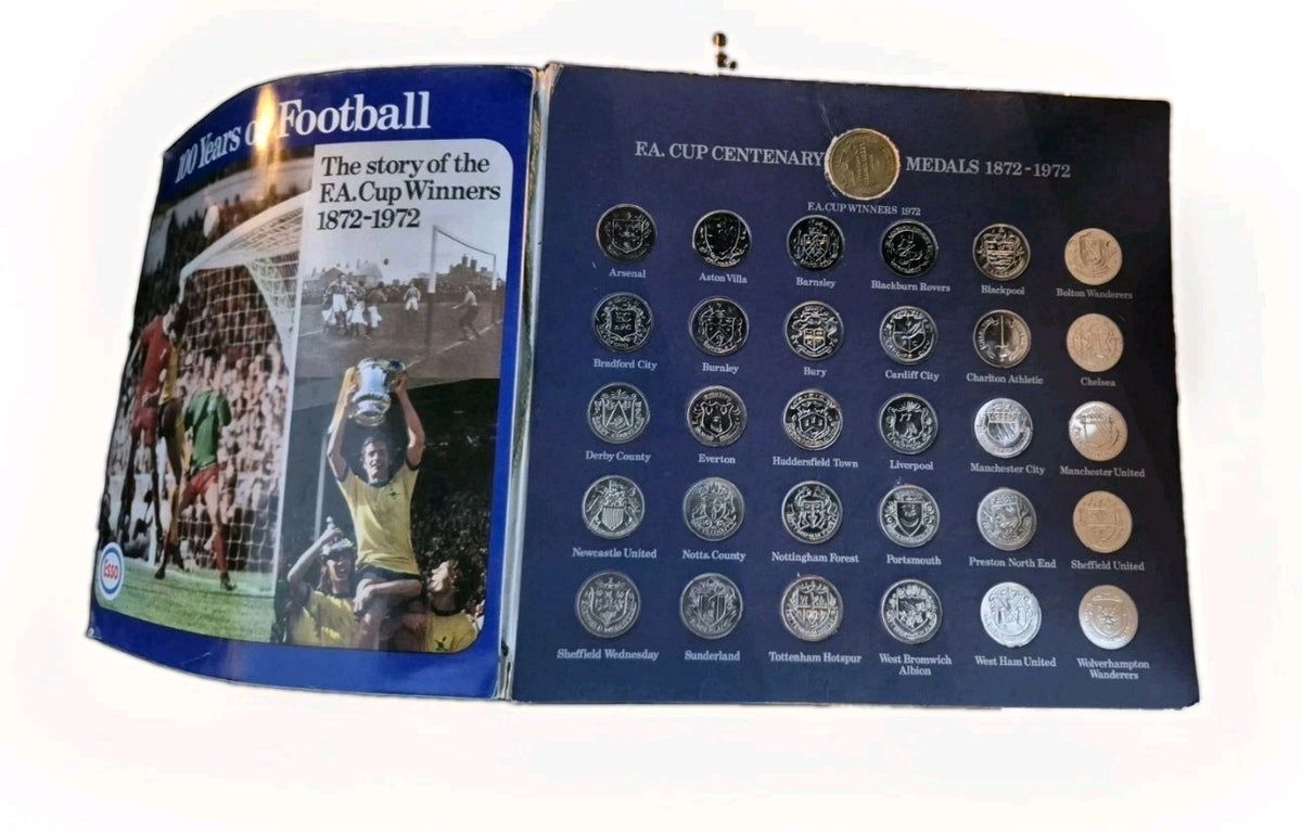 FA Cup centenary medals 1872 19722