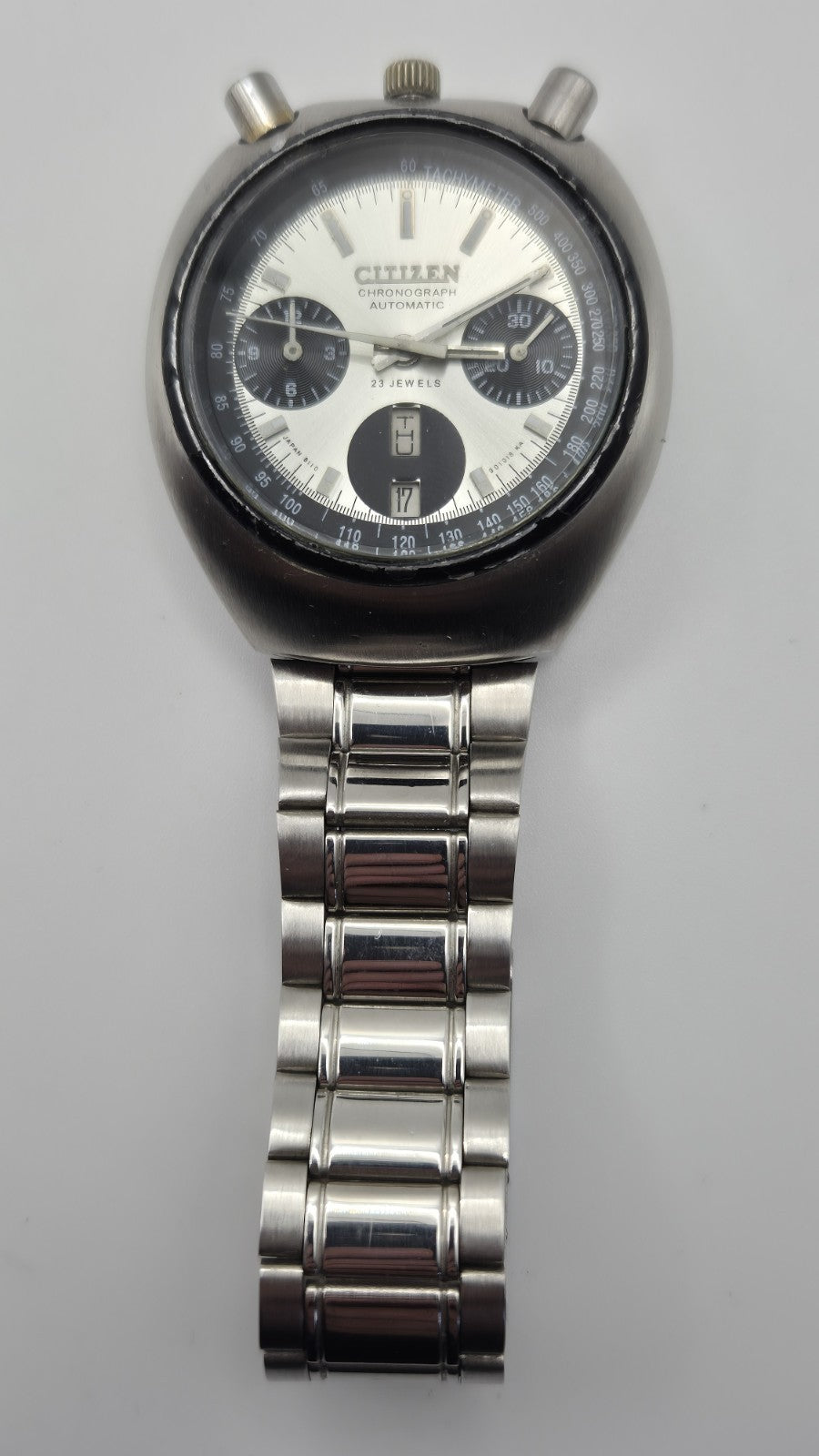 CitizenBullhead Automatic Chronograph Vintage Flyback Circa 1976 Ref. 67 903823