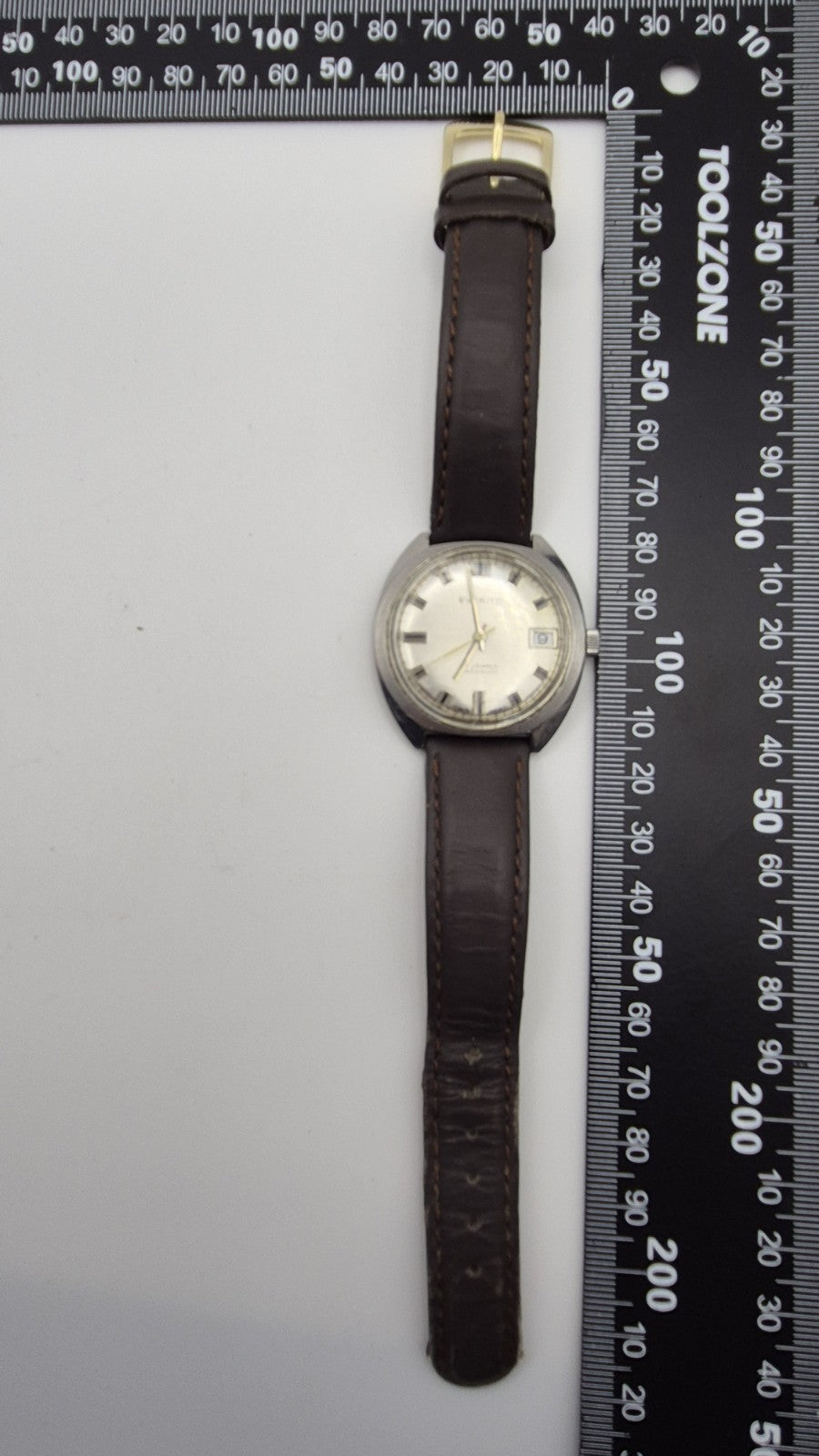 Vintage Everite 17 Jewels Incabloc Swiss Made Mens Mechanical Watch20