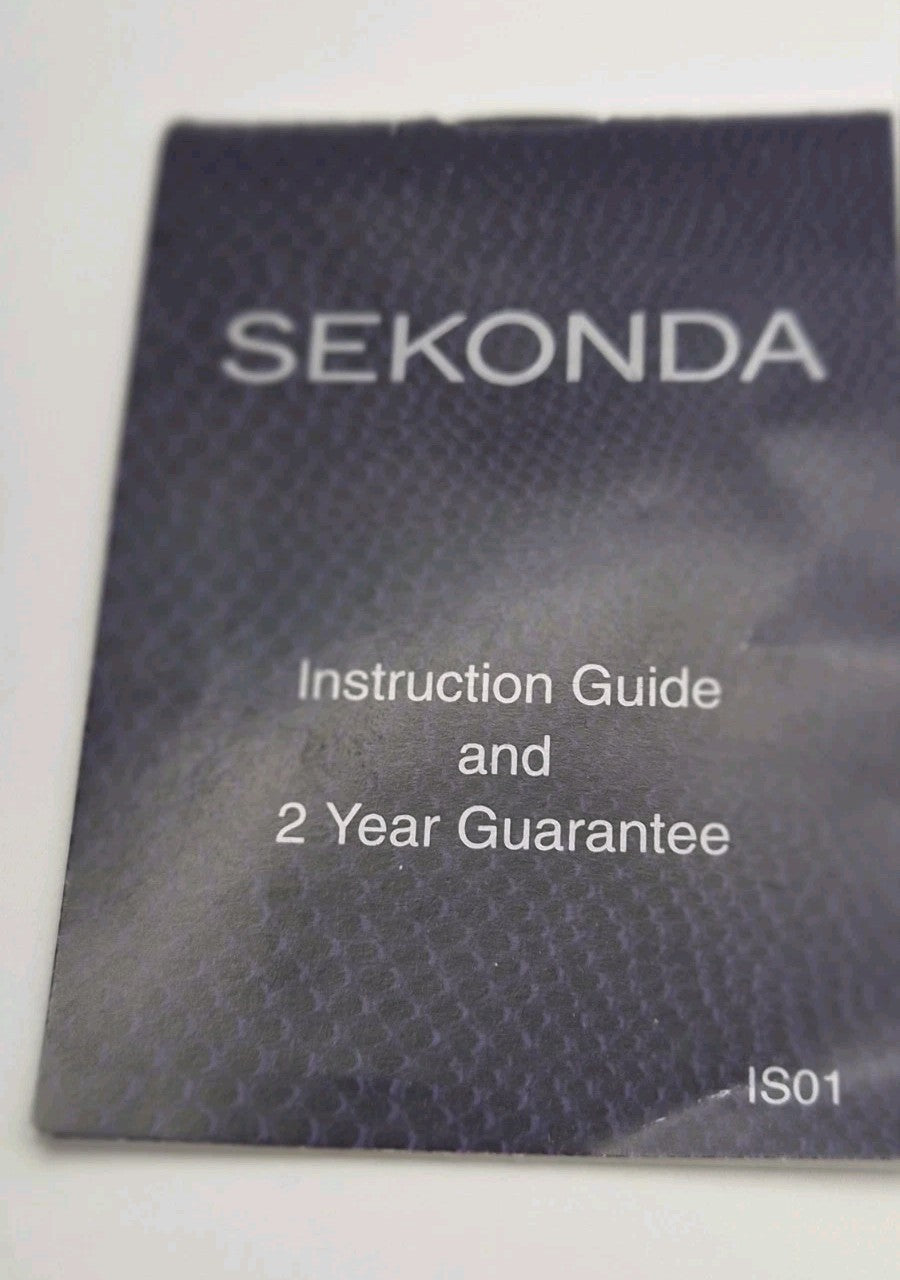 Sekonda 3592-AKV men's sports wristwatch featuring a blue dial Working18