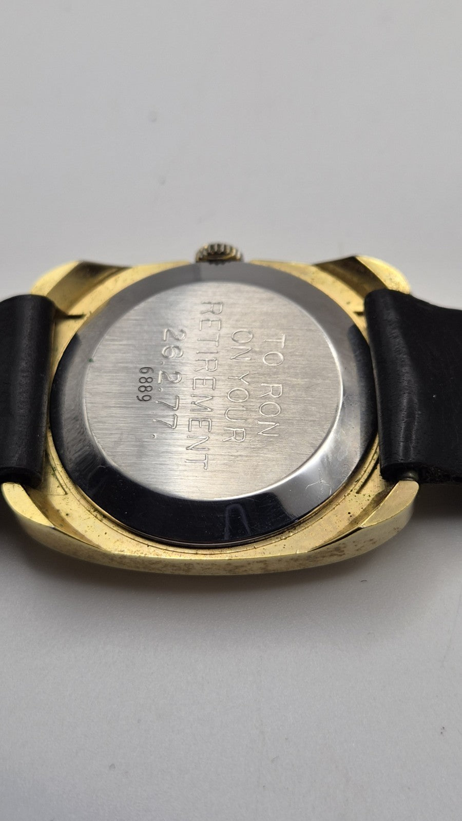 vintage men's Ingersoll Shock-Resistant manual-wind mechanical wristwatch14