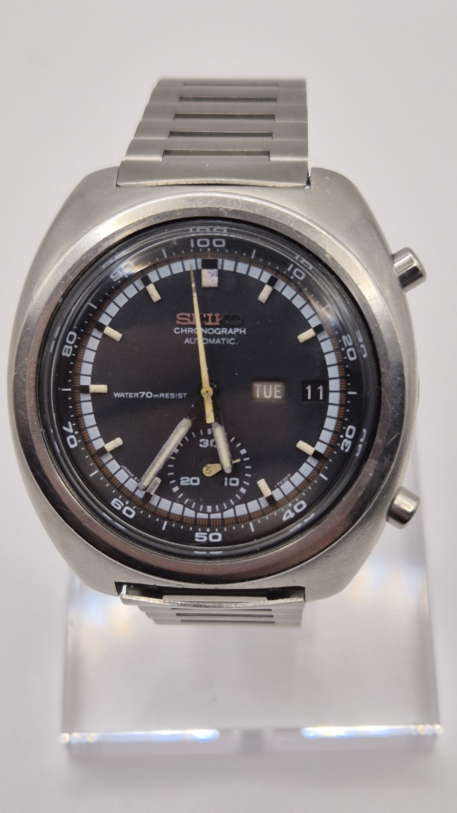 Seiko 6139 7002 Resist Dial February 19720