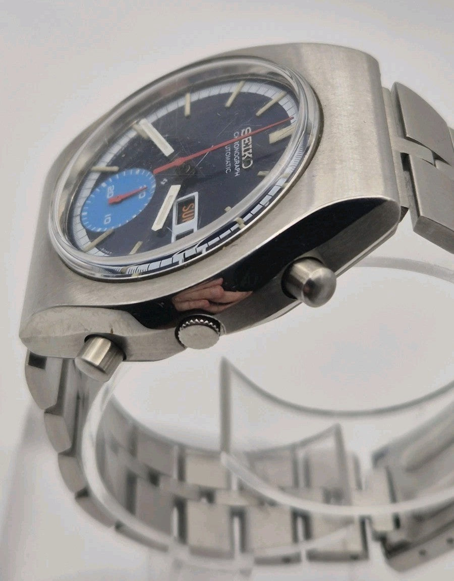 Seiko - Chronograph, ref. 6139-8020 Blue Eye8