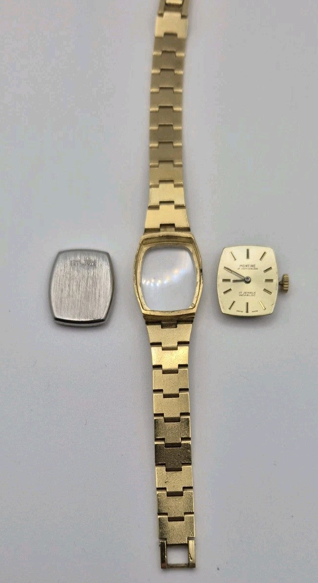  Ladies Montine Vintage Swiss Watch - 17 Jewels Incabloc - excellent18