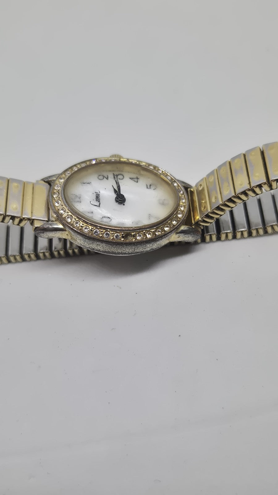 Limit Ladies Gold Expanding Bracelet White Dial Watch 2035/N60301