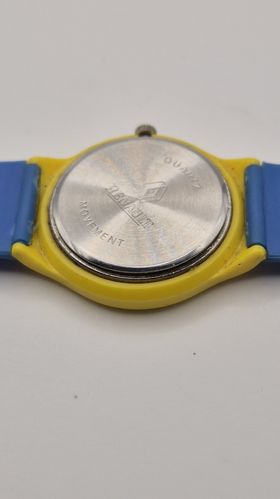 Vintage 1990s Renault Promotional Watch Quartz Rubber Strap Working5