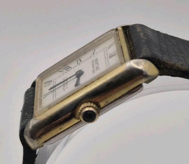 MONTINE INTERNATIONAL MECHANICAL 17 JEWELS SHOCKPROOF SWISS WORKING 8