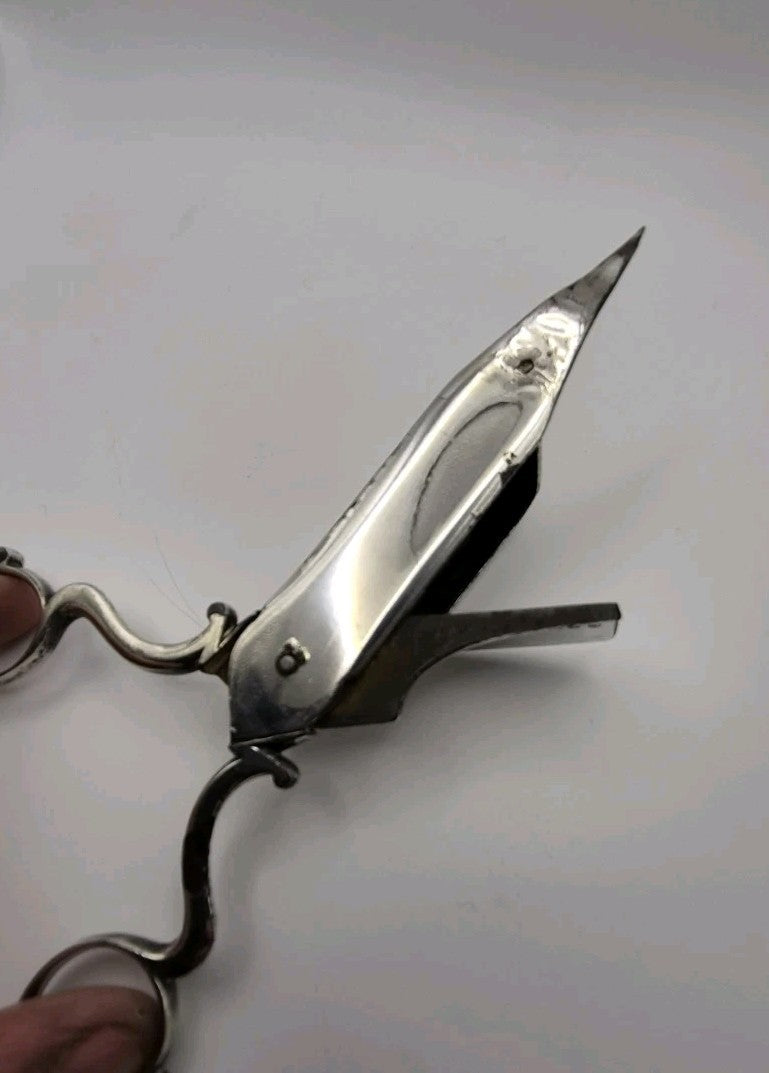 antique candle snuffer and wick trimmer8