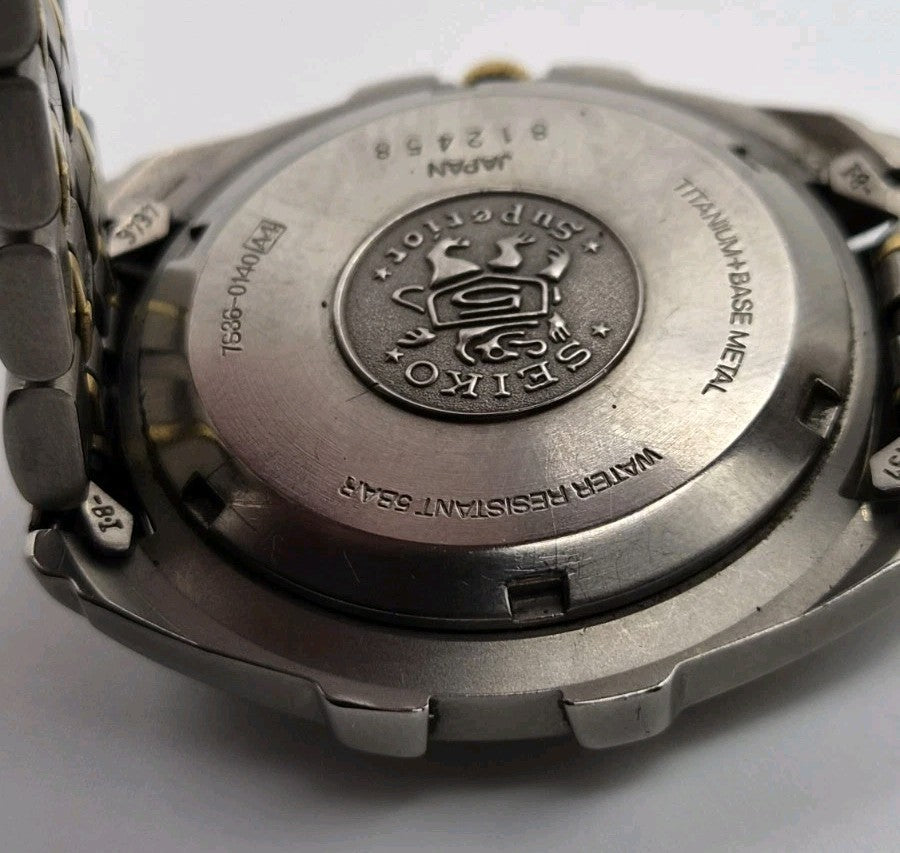 Seiko - 5 Superior Titanium Automatic Watch. Seiko cal. 7S36 Automatic movement.11