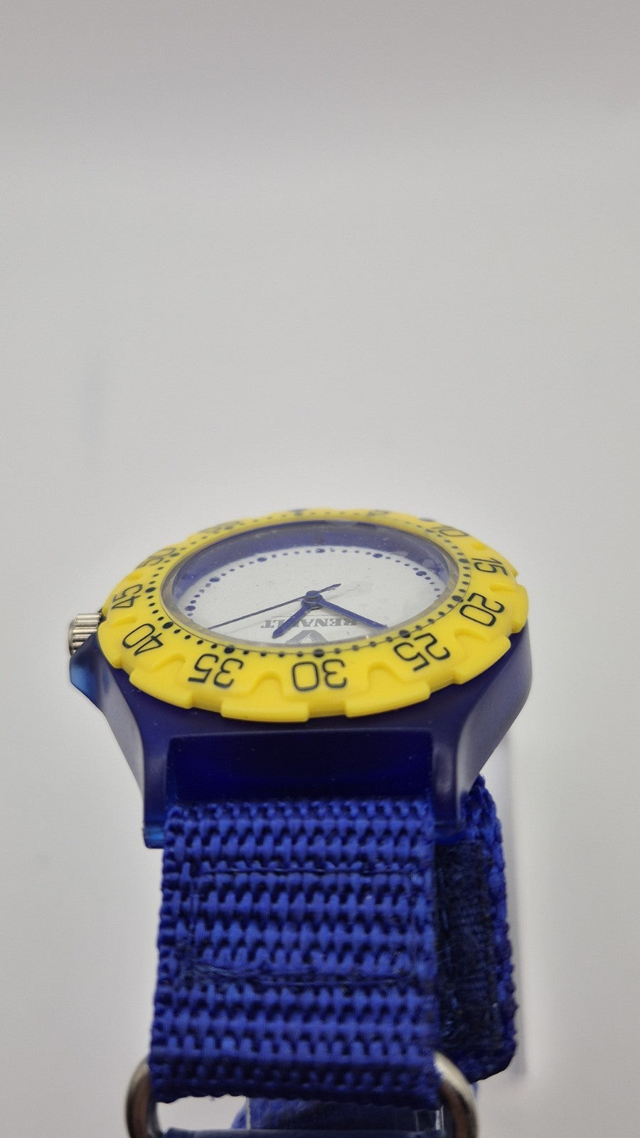 Renault Blue/Yellow Promotional Watch with rotating bezel 4