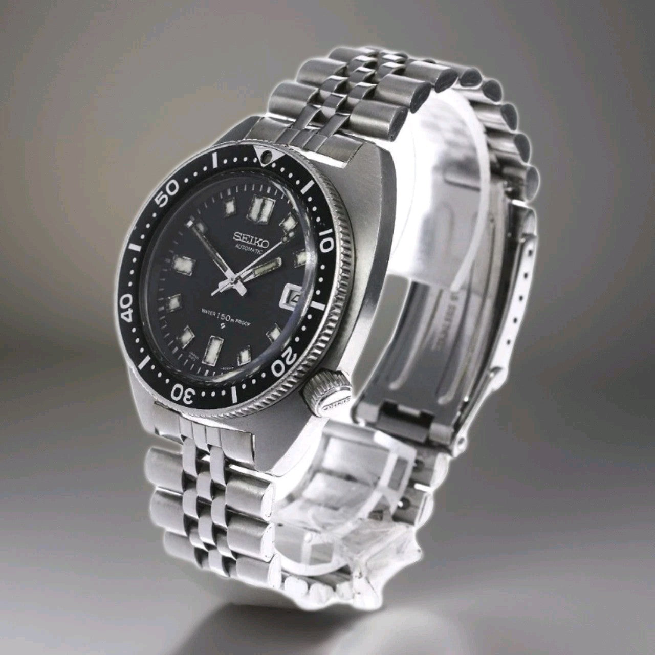 SEIKO 150M 2nd diver early model 6105-8000 Date cal.6105A Automatic Men's_7756791