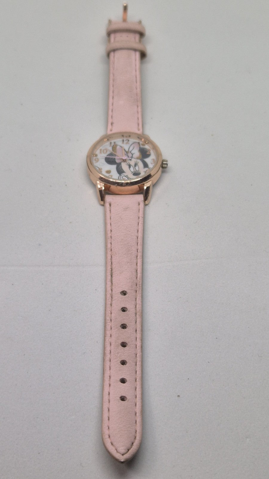 Disney Womens Analogue Classic Quartz Watch with Leather Strap1