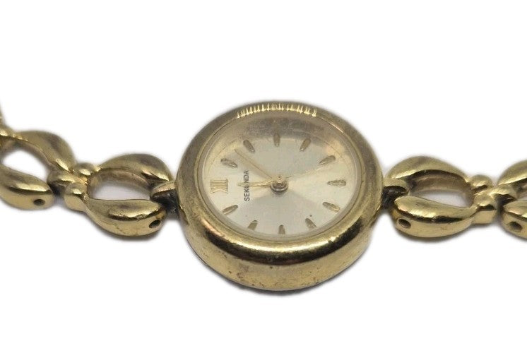 Sekonda women's goldtoned analog watch.7