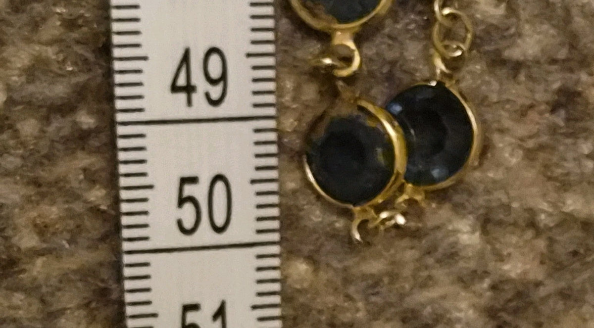 vintage Swarovski crystal station necklace9