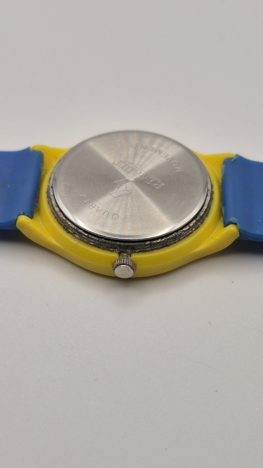 Vintage 1990s Renault Promotional Watch Quartz Rubber Strap 34mm Working6