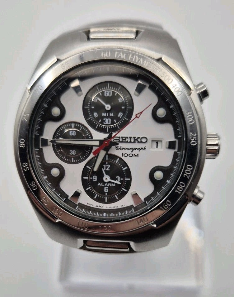 Seiko - Panda Dial Chronograph Cal. Seiko 7T62 Quartz Watch2