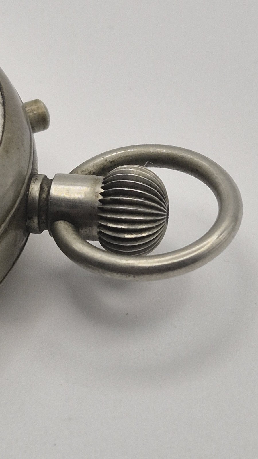 Stauffer & Co. split seconds military pocket stopwatch, signed SS&Co, Serial...6