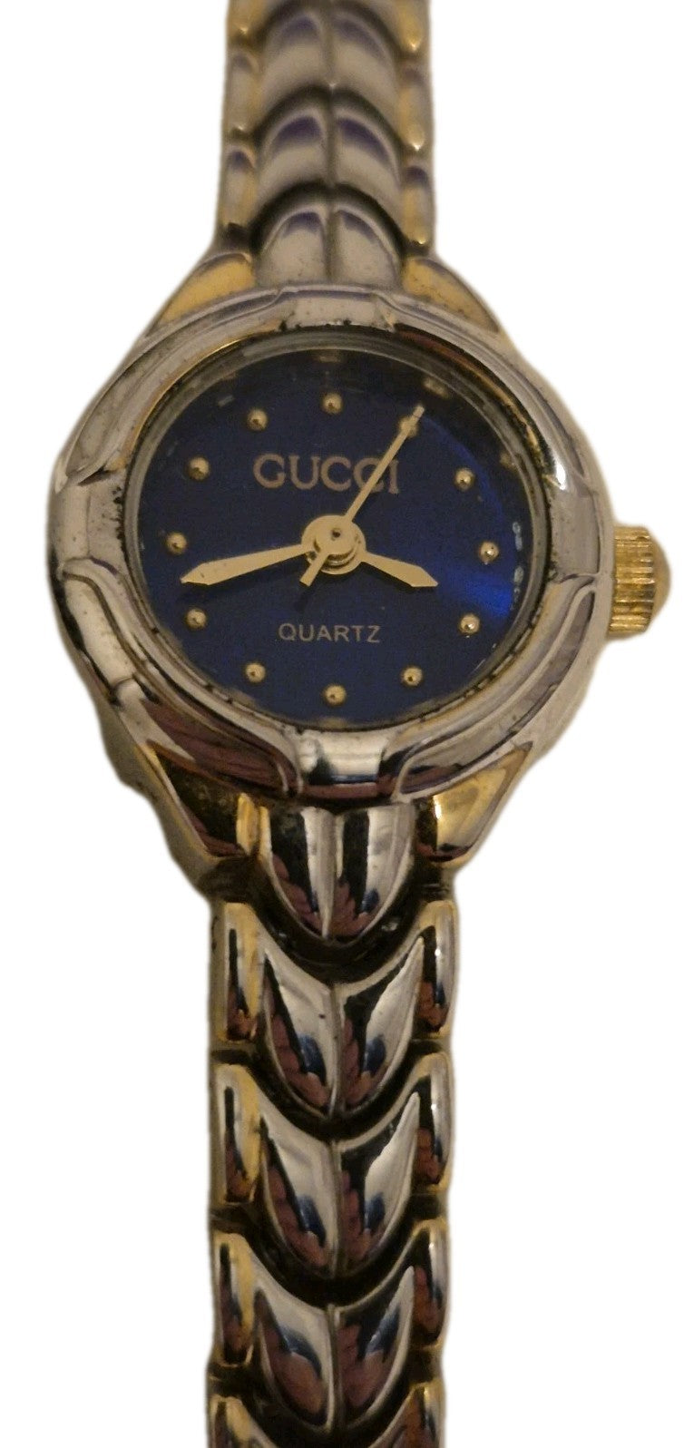 GUCCI  Stainless TwoTone Silver Tone Ladies watch0