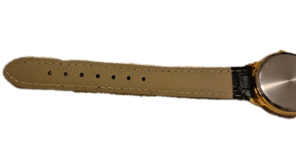 Gold Coloured Black Faced BELLINI Ladies Quartz Watch6