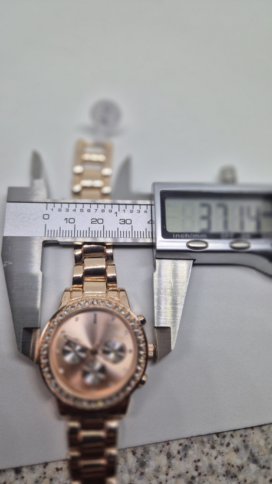 rose goldtone ladies' watch8