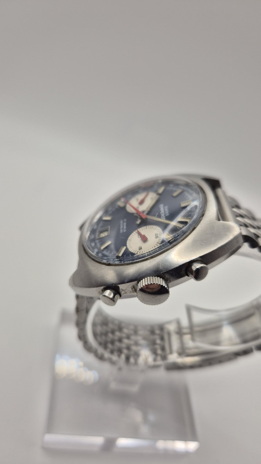 Swiss Emperor   Chronograph Watch. Valjoux 7734 Hand wind movement9