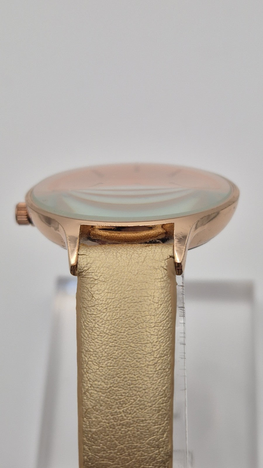 BLUSH LADIES QUARTZ WATCH Rose gold face and gold strap6