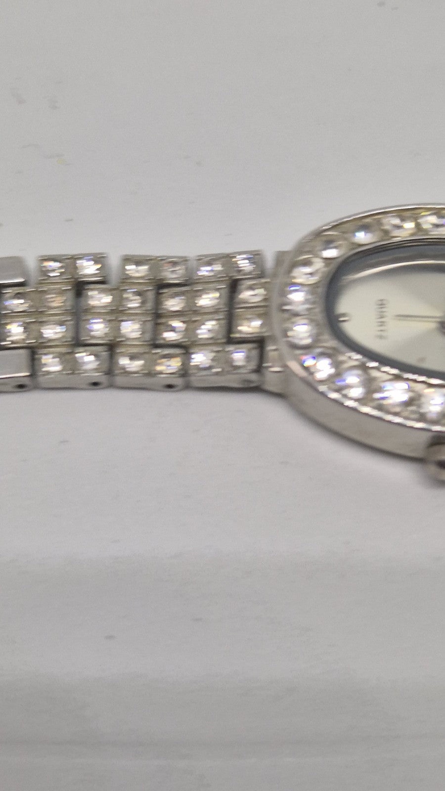 Vintage Thomas Calvi Quartz Ladies Rhinestone Watch7