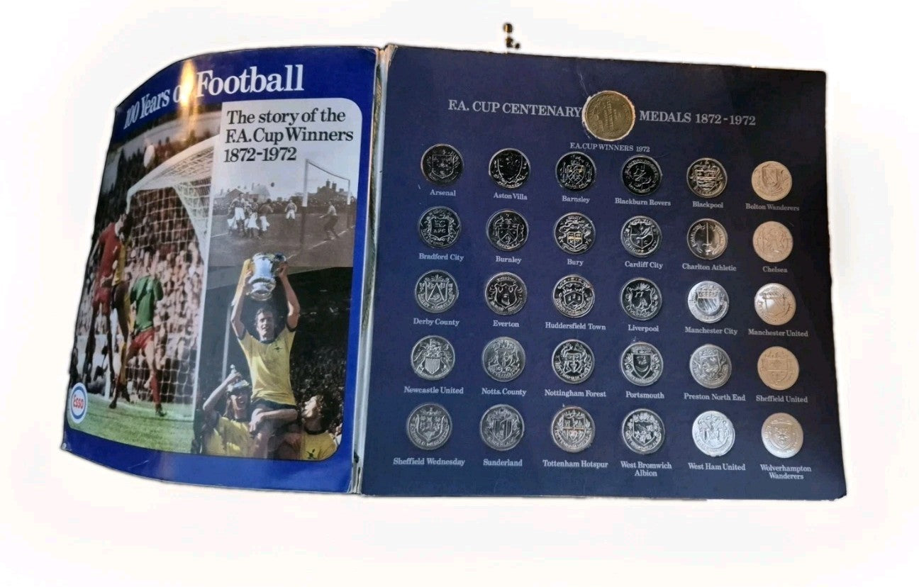 FA Cup centenary medals 1872-19722