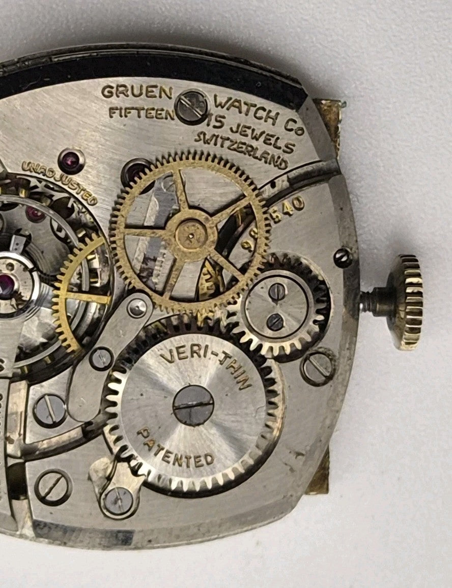Gruen Veri-Thin Mens Doctors Watch6
