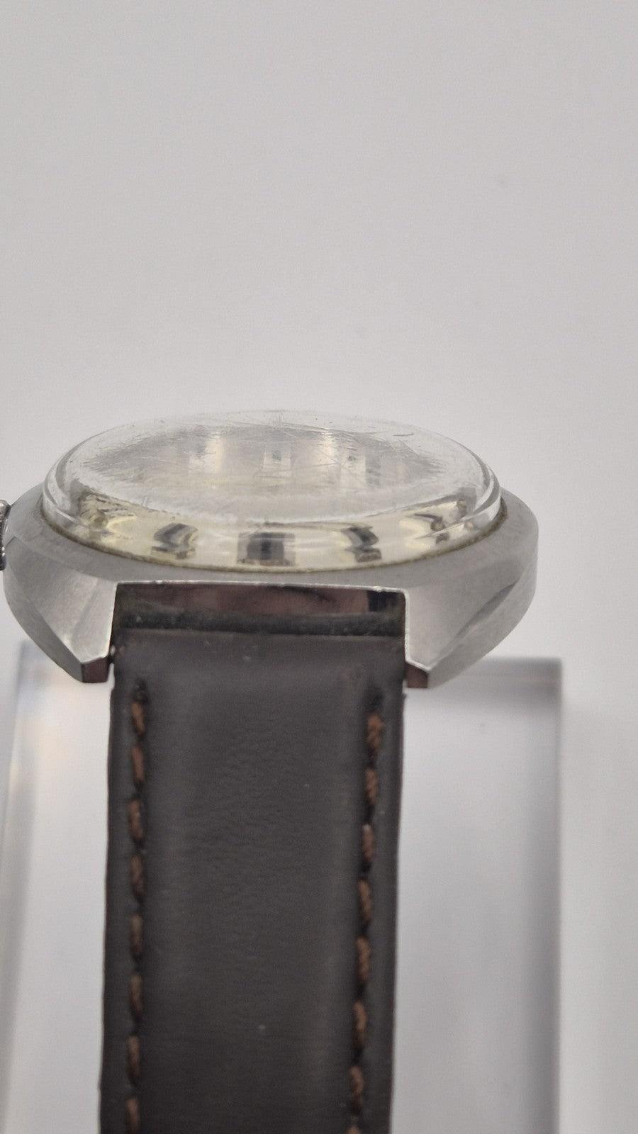 Vintage Everite 17 Jewels Incabloc Swiss Made Mens Mechanical Watch5