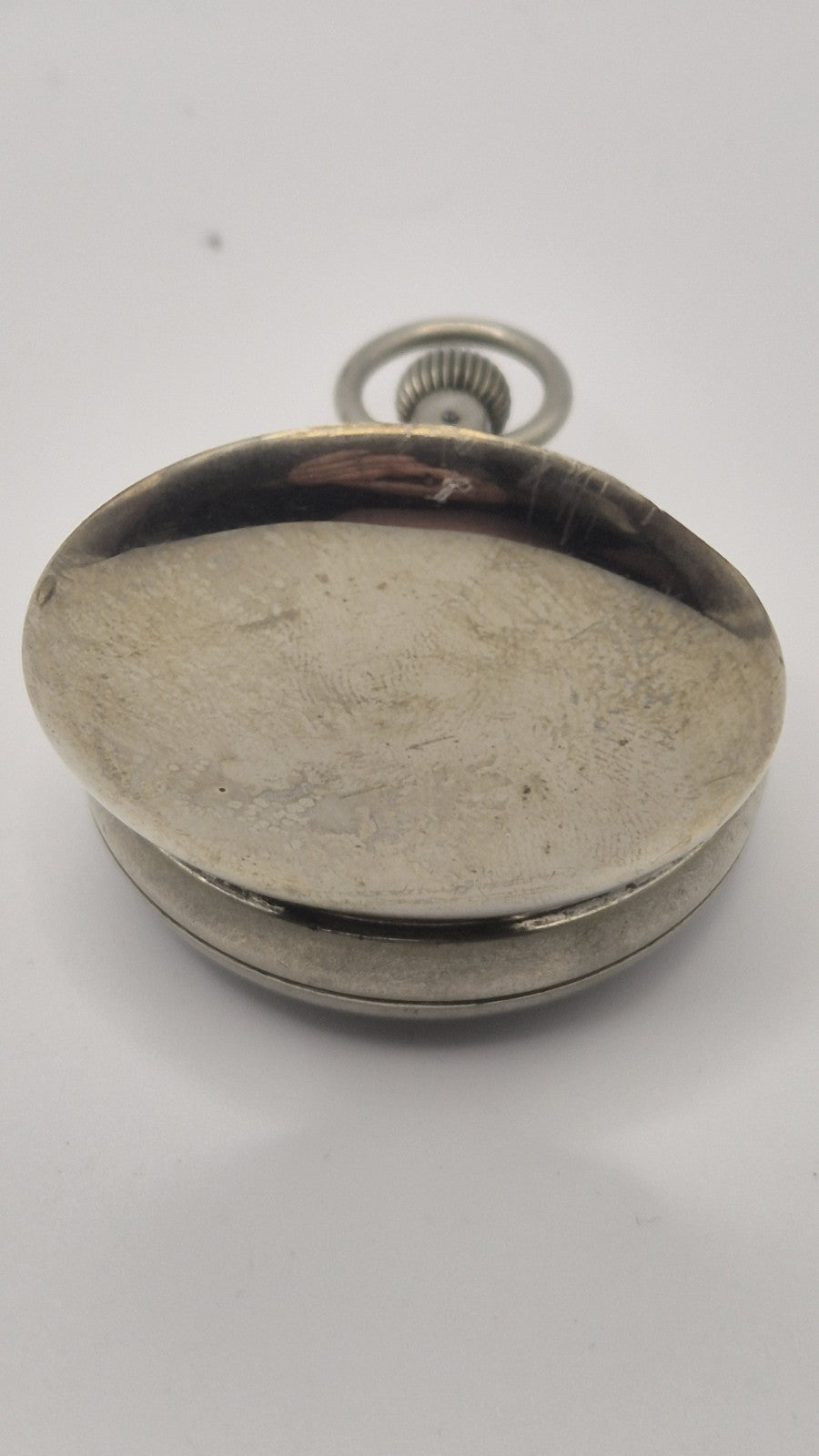 Stauffer & Co. split seconds military pocket stopwatch, signed SS&Co, Serial...19