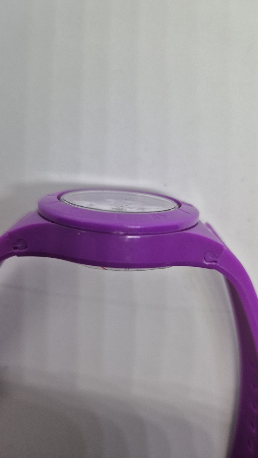 Pink Silicon Rubber Strap Butterfly Dial Watch Wrist9