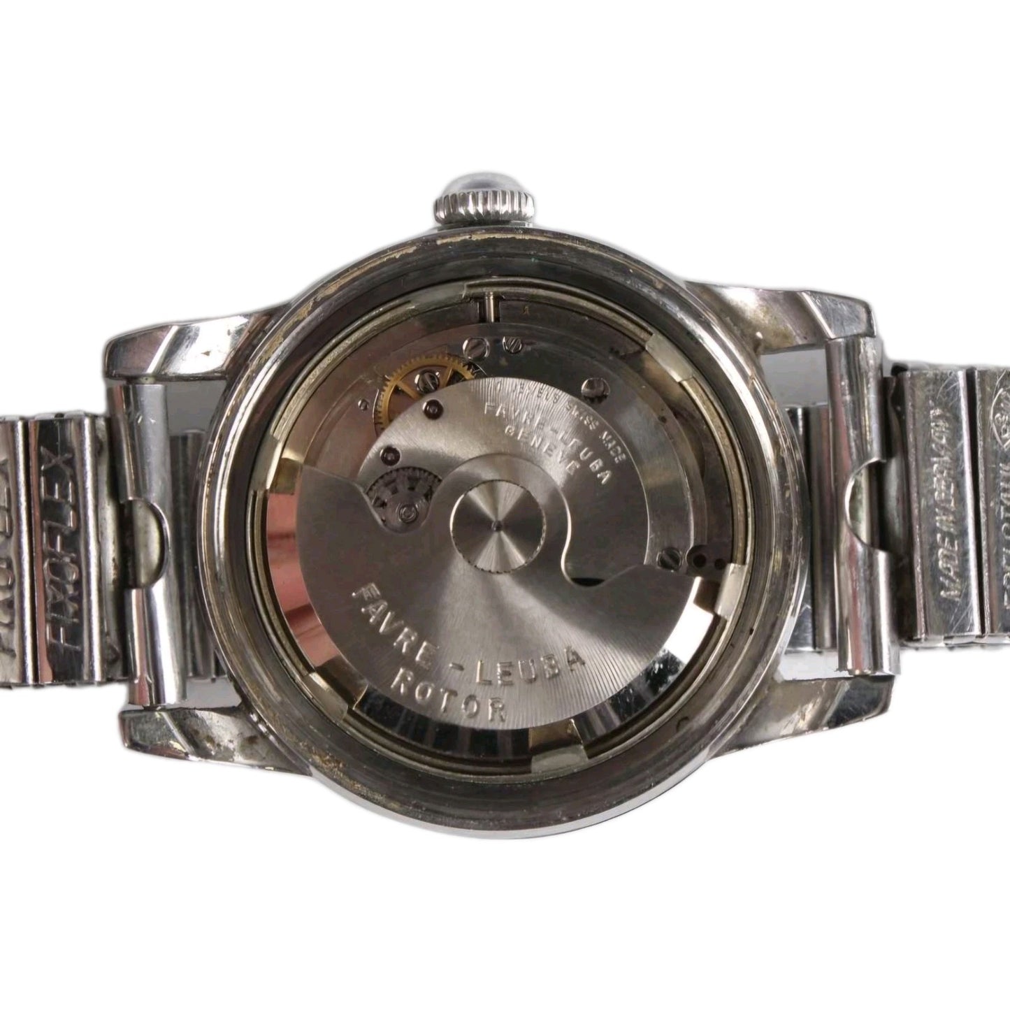 Favre-Leuba Genève Automatic stainless steel circular cased gentleman's...2