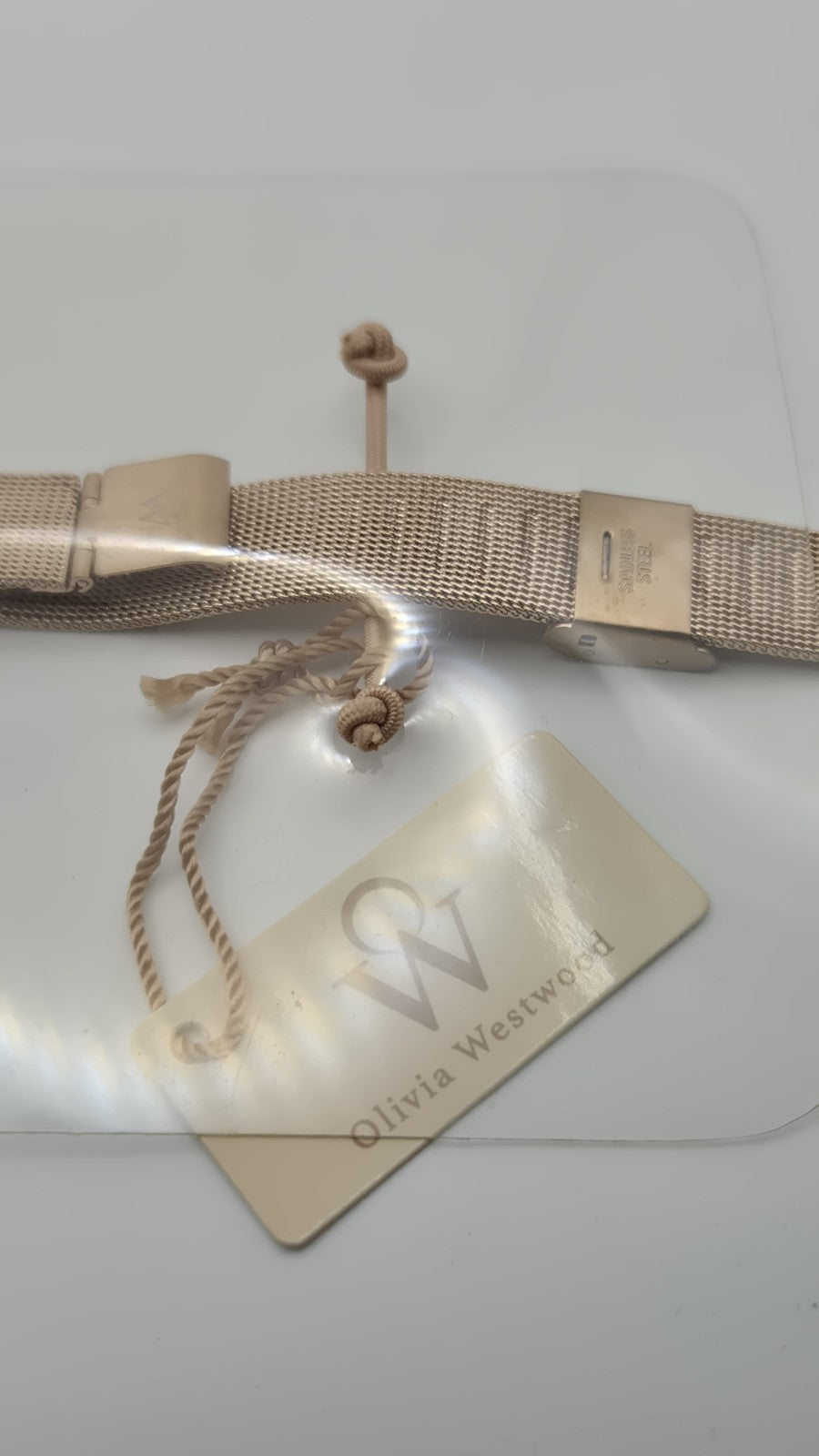 Olivia Westwood  Analog Watch STEEL ROSE13