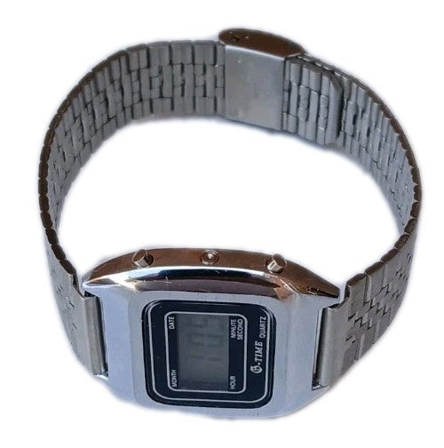 Beltime Digital Stainless Steel Watch New Old Stock Full Working6