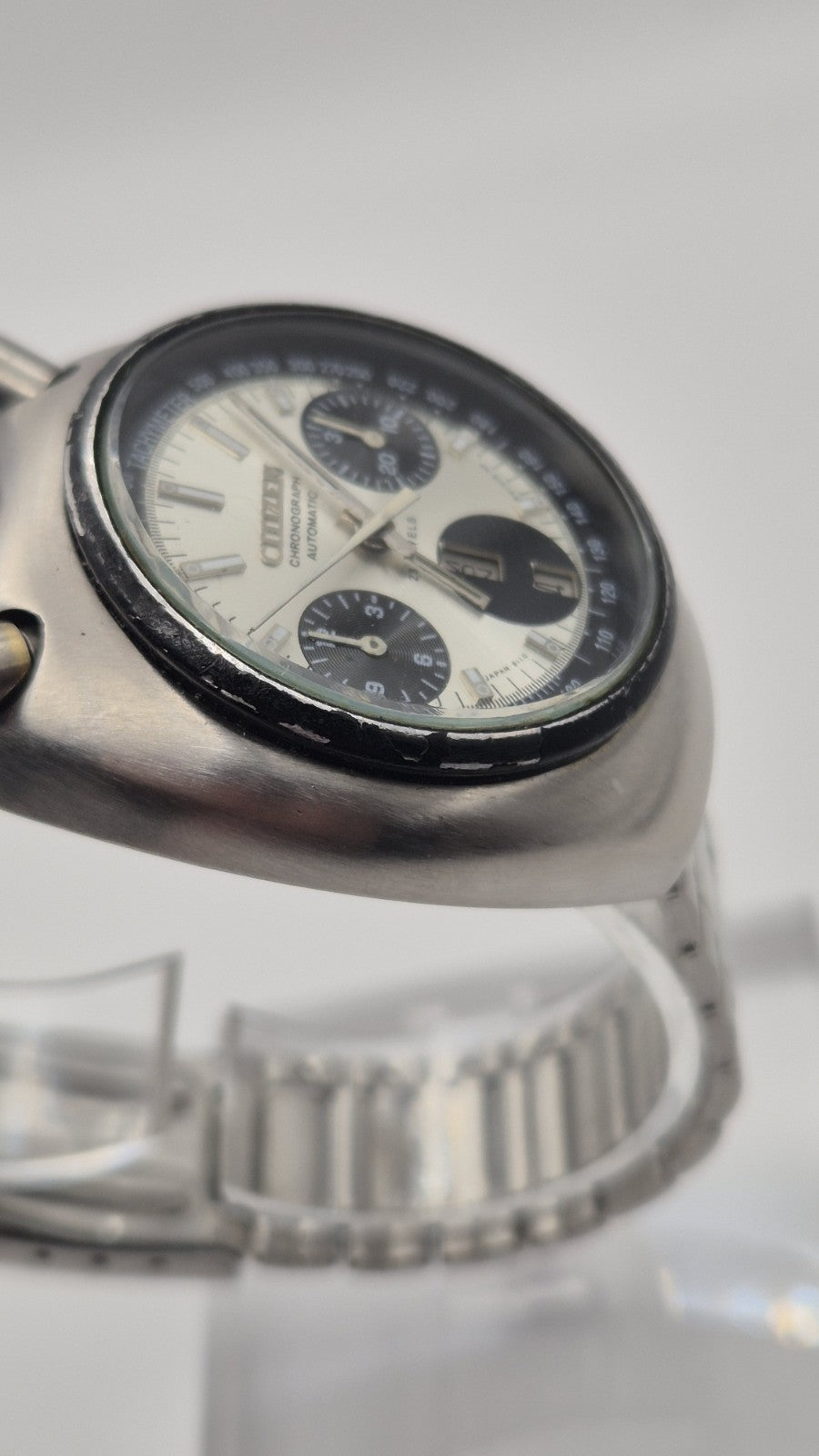 CitizenBullhead Automatic Chronograph Vintage Flyback Circa 1976 Ref. 67 90382