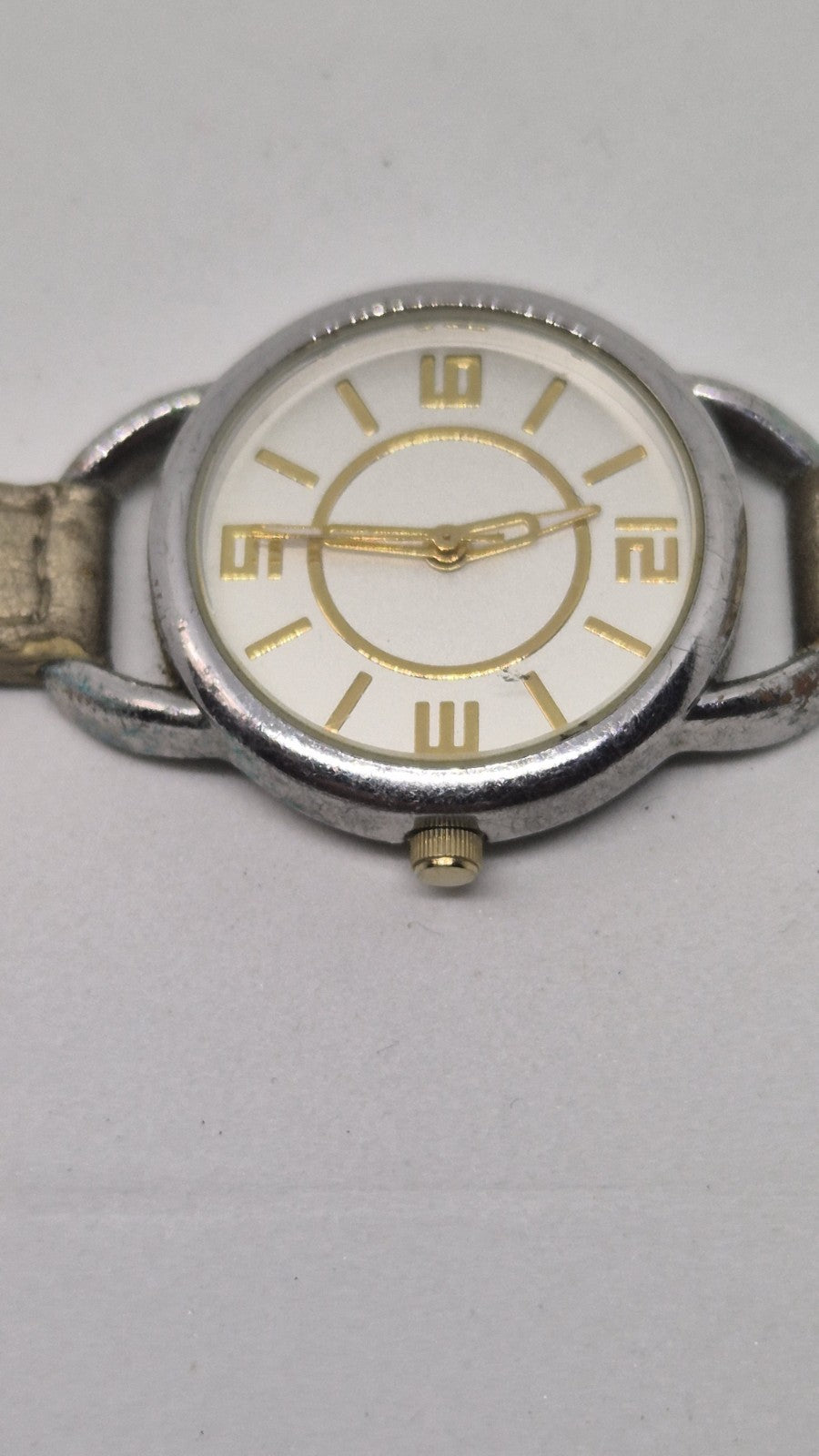 Marks And Spencer Silver And Gold Tone Ladies Watch2