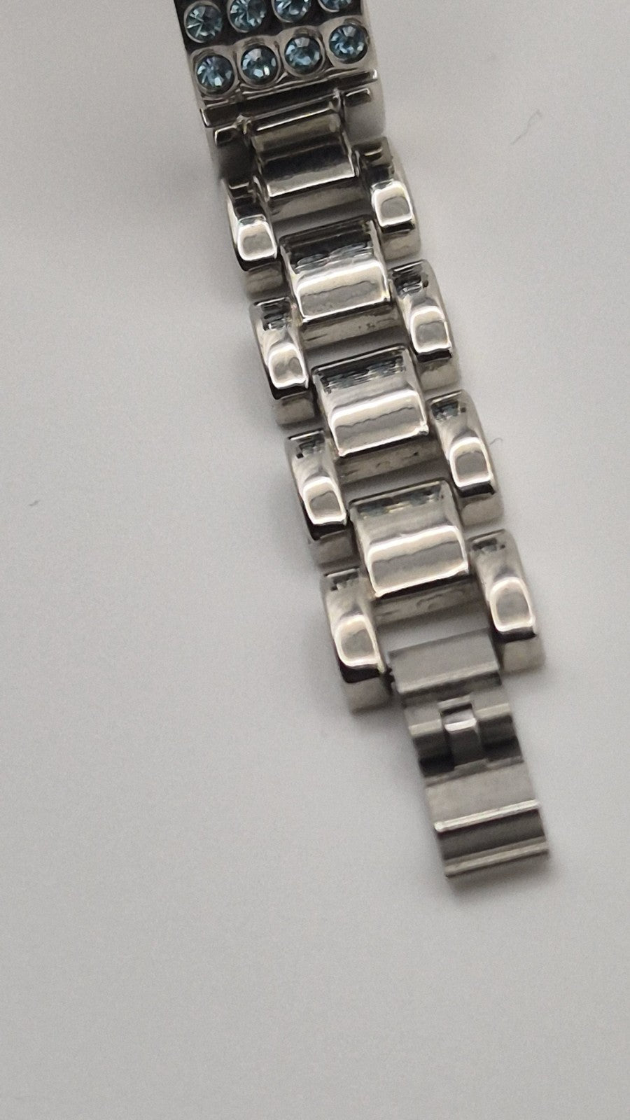 Next Women's Silver and Blue Watch6