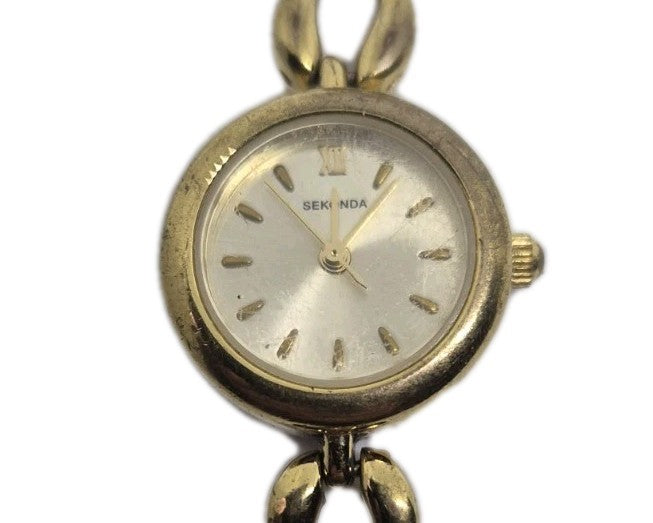 Sekonda women's goldtoned analog watch.0