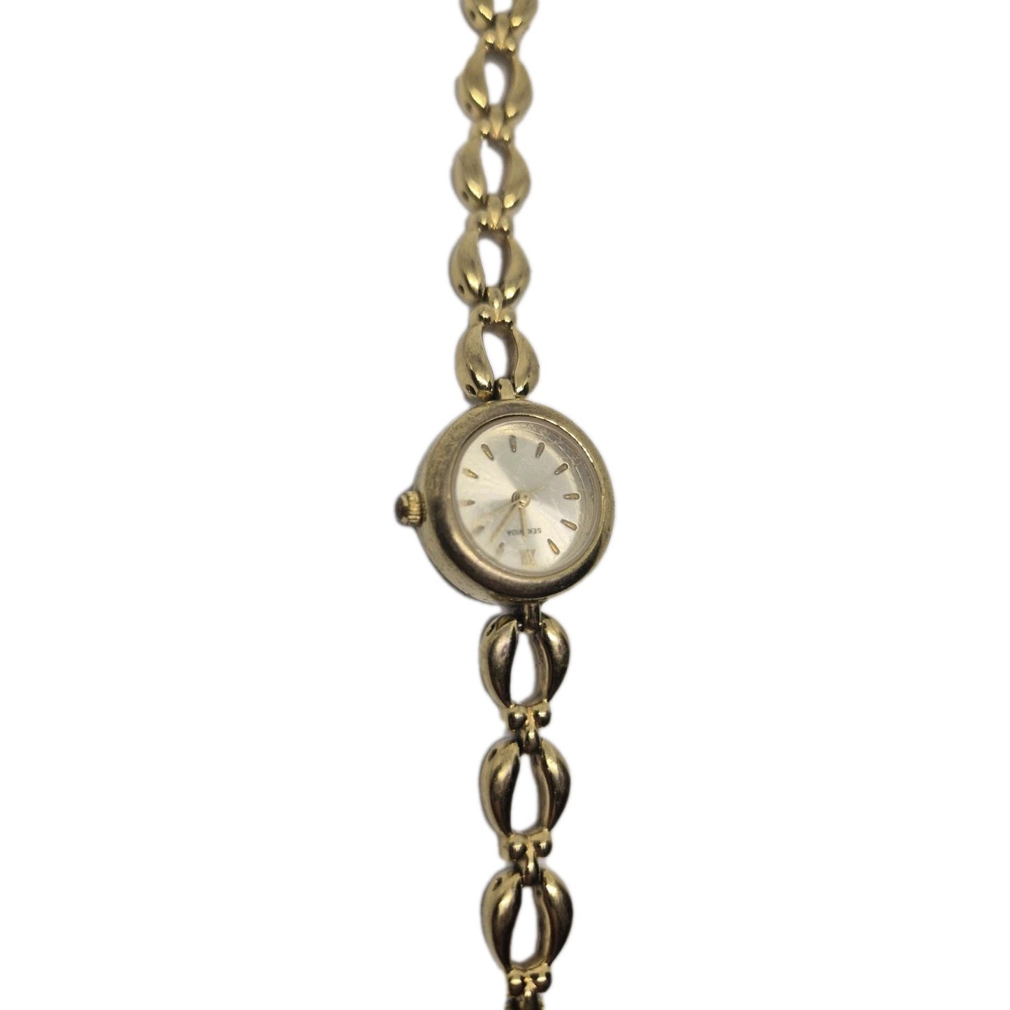 Sekonda women's goldtoned analog watch.4