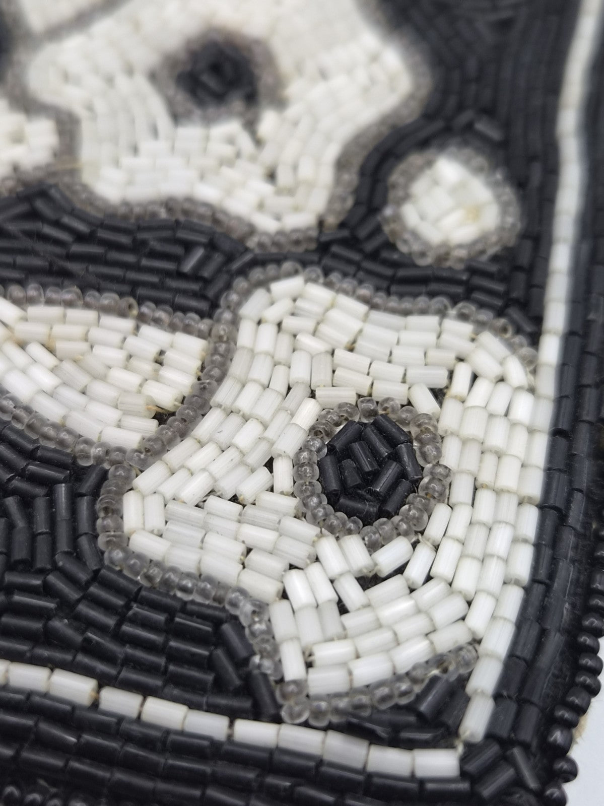 vintage black-and-white seed-beaded coin purse8