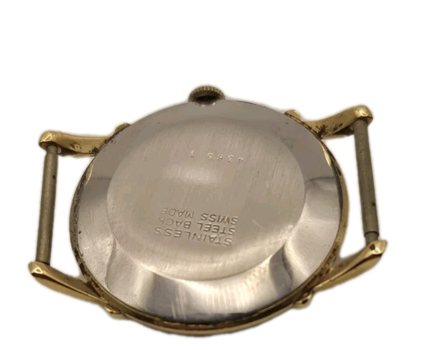 Avia 15 Jewels Vintage Swiss HandWind Small Seconds – Working12