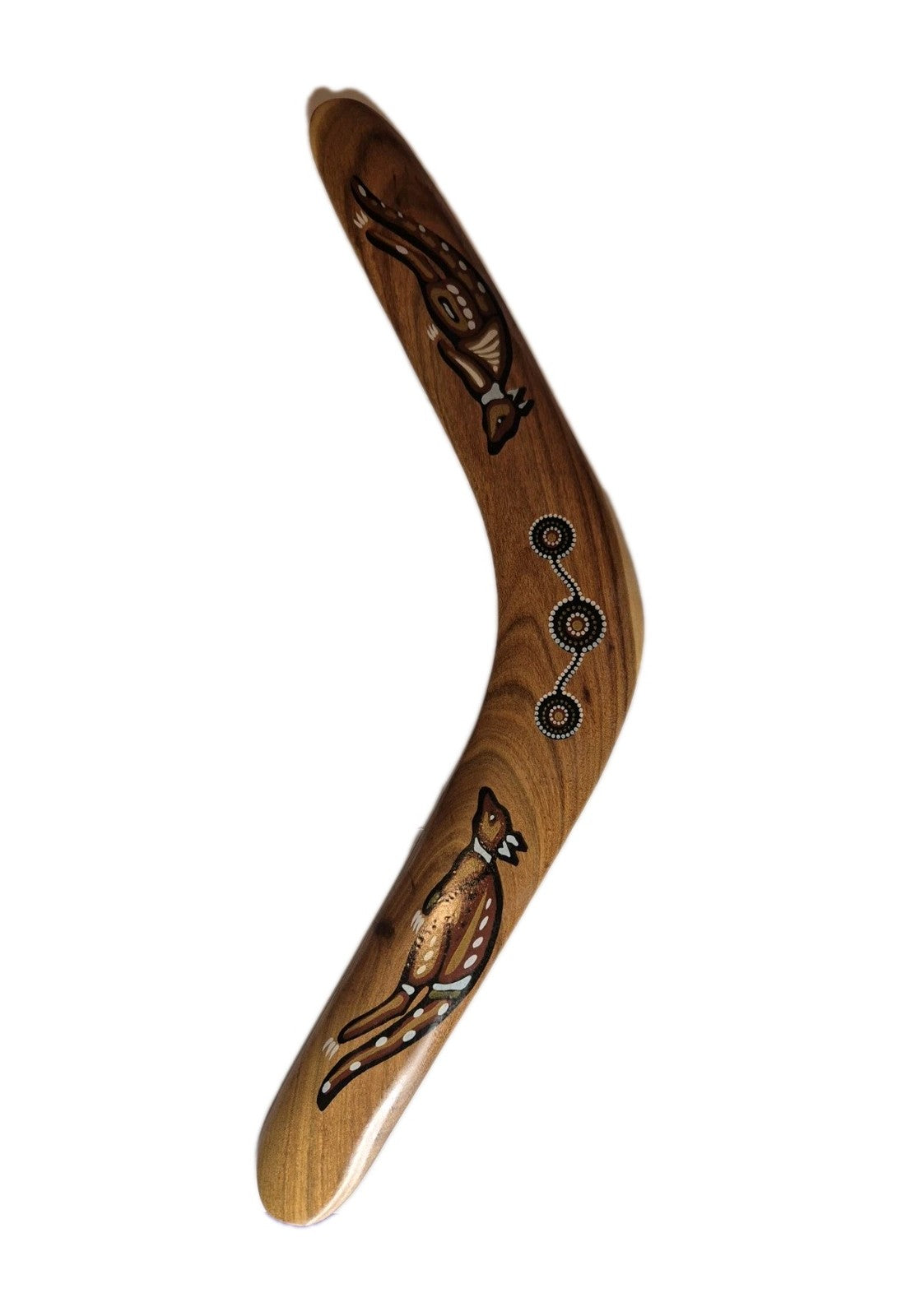 Australian Made Davric Boomerang  Hand Crafted & Painted Aboriginal SIZE 200